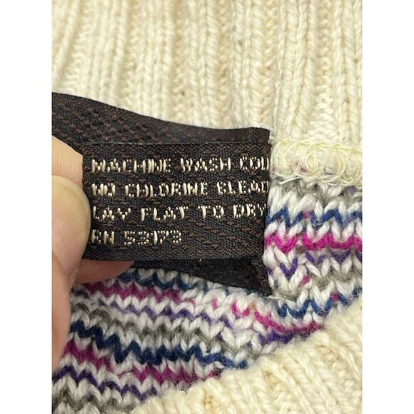 Vintage New Yorker Sweater Men’s Large Y2K Geometric Crew Neck - Picture 4 of 12